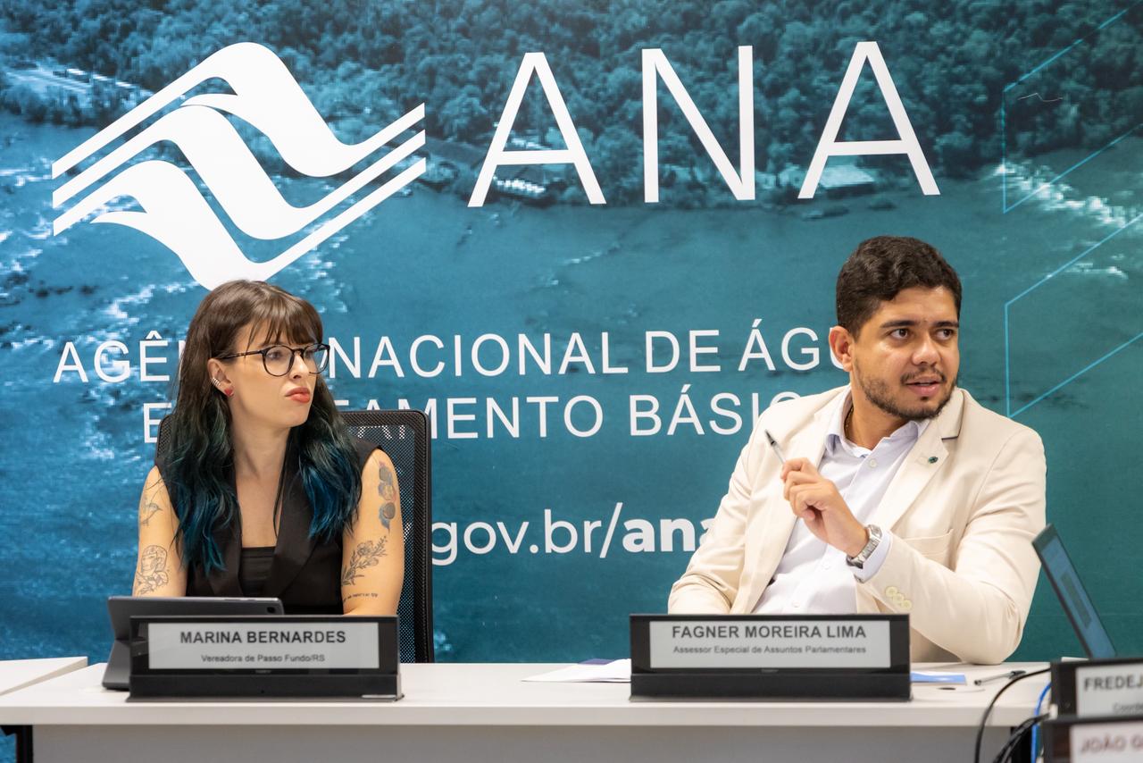Marina apresenta Mapa da Crise da AEGEA para diretores da Agência Nacional de Águas